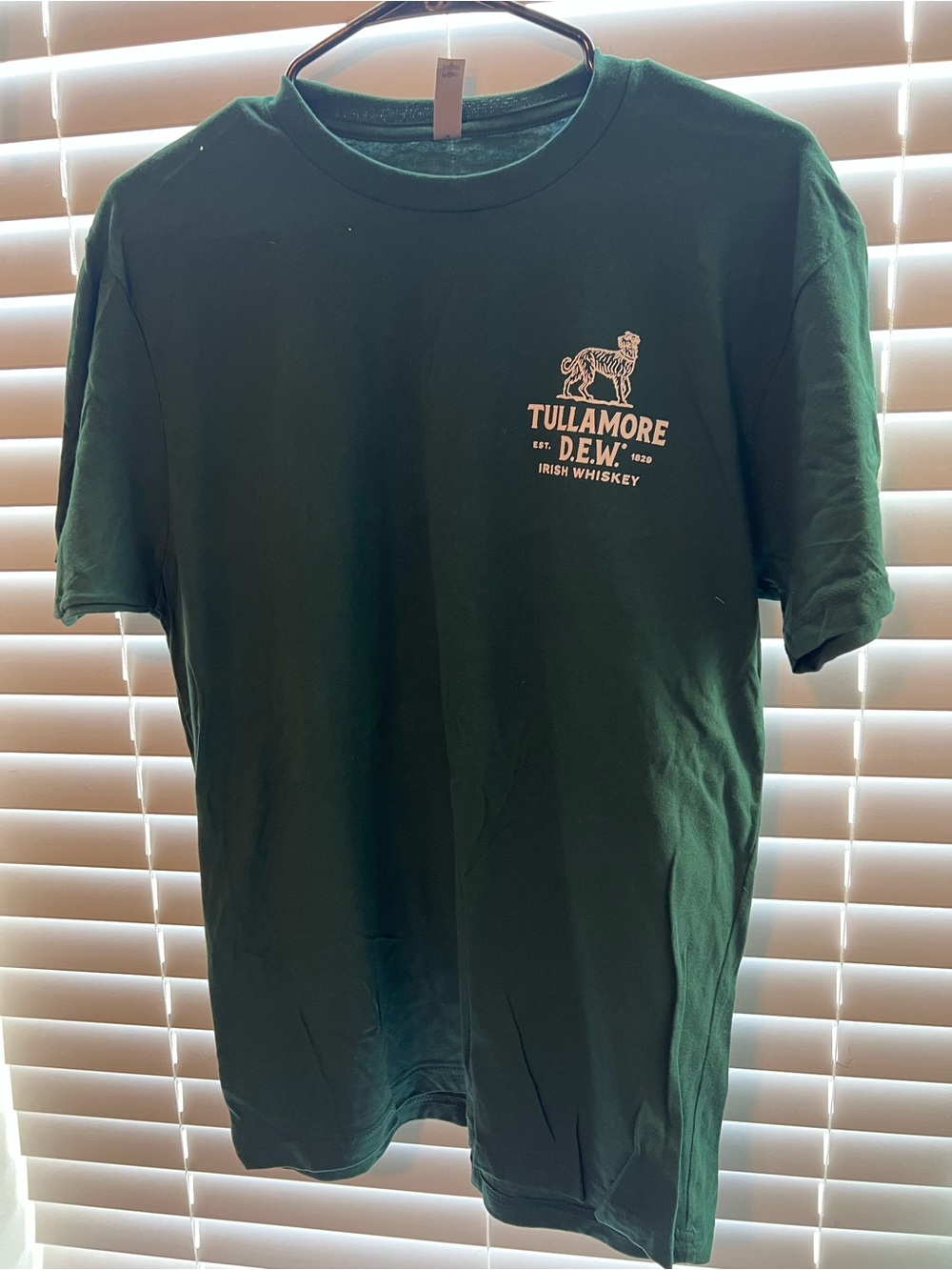Next Level Apparel Dark Green Tullamore D.E.W. Graphic Tee